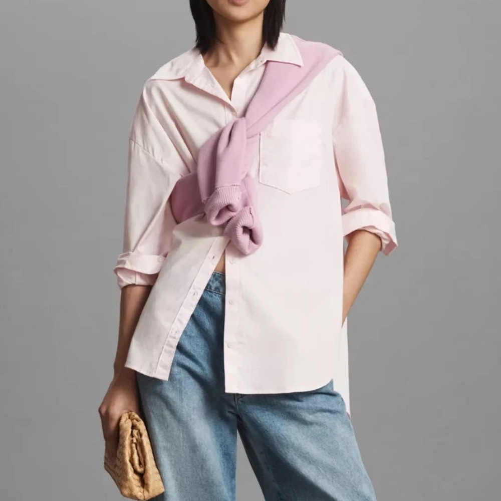Anthropologie Maeve The Bennet Buttondown Shirt